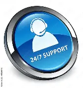 24/7 Support Icon